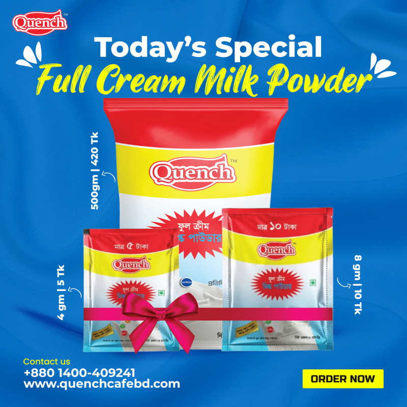 Quench Full Cream Milk Powder 500gm